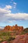 The Windows, Arches National Park, Utah, USA. Art Print